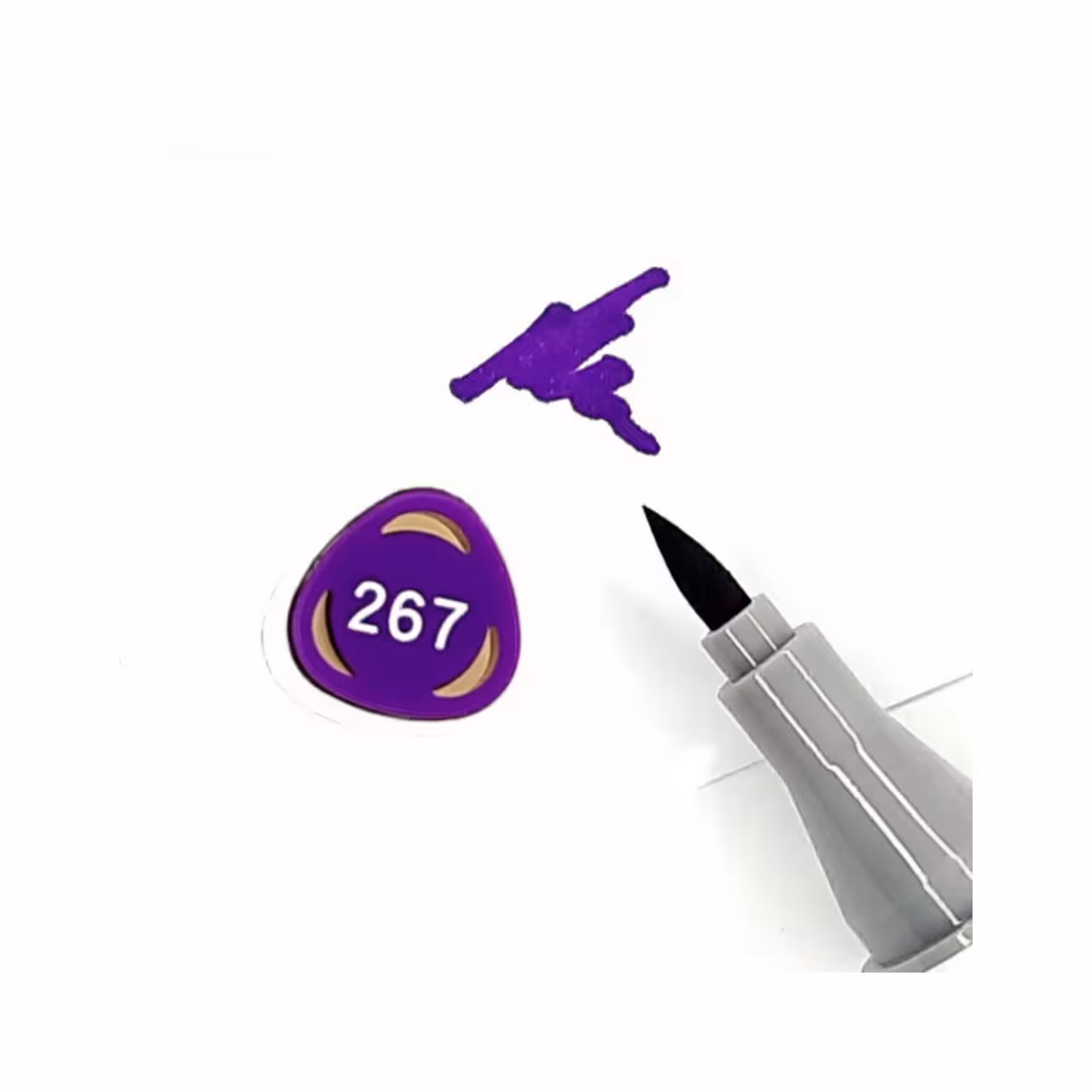 ماژیک رنگ آمیزی دو سر بیسیک کد 267