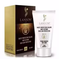 ضد آفتاب بدون رنگ لانسون LANSON مدل FLUID COLORLESS