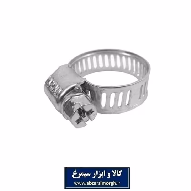 بست فلزی شیلنگ شماره 1/4 1 اینچ تایوانی عرض 8 میلیمتر SBS-005
