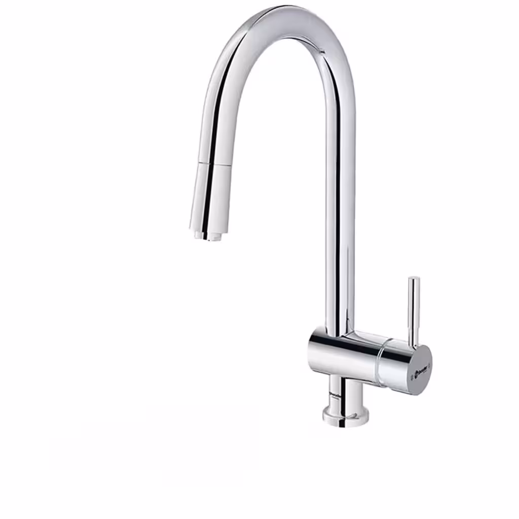 شیر آشپزخانه شاوری شودر مدل موناکو پلاس کروم