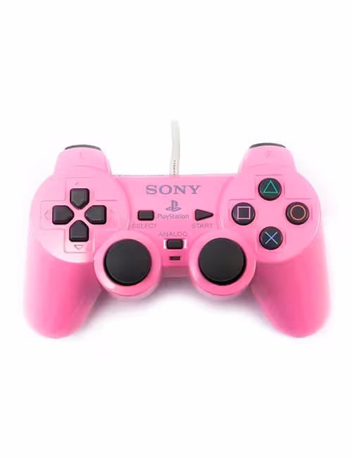 دسته PS2 صورتی