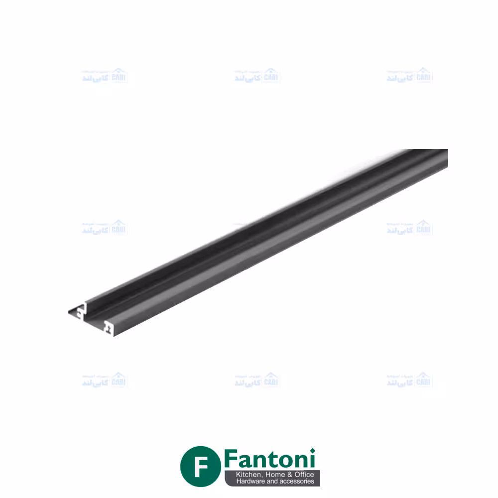 پروفیل فرانت آلومینیوم جهت ریل اینر آلومینیوم 106mm و 193mm اسلیم و اسلیم شیشه 1100mm فانتونی B913