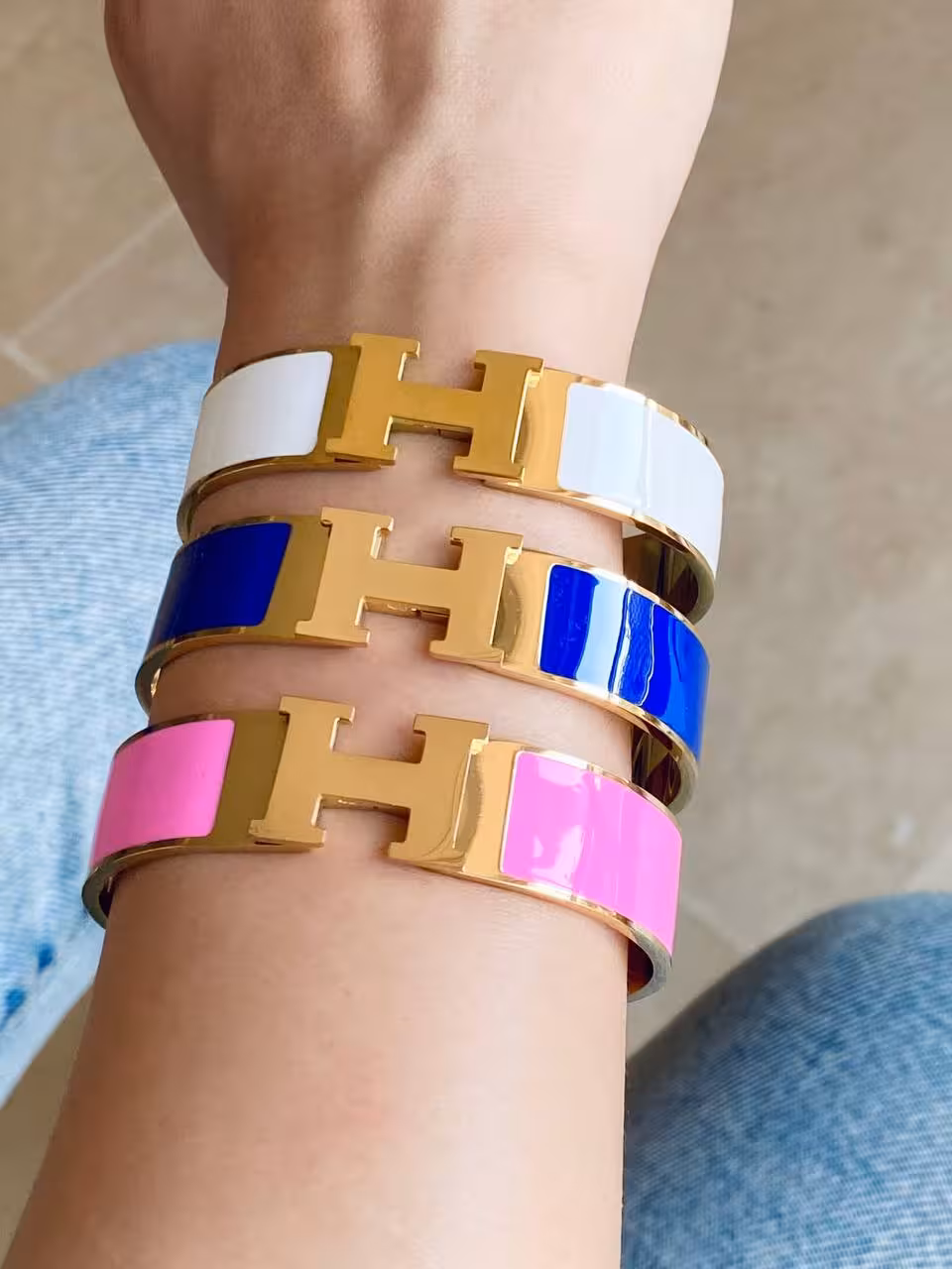 تکپوش (بنگل) استیل مدل هرمس کد 02