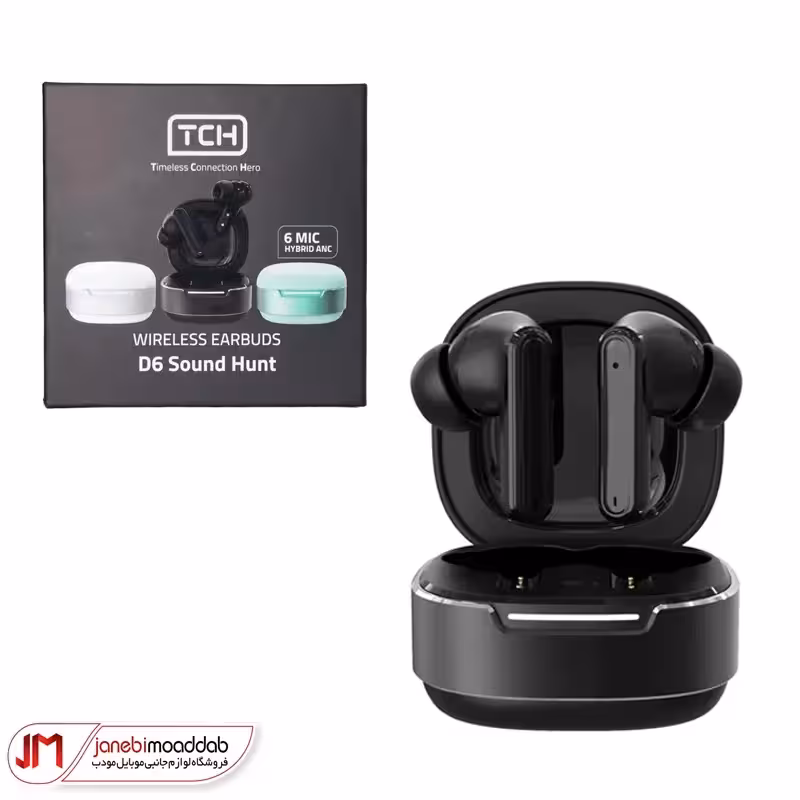 هندزفری بلوتوثی (ایرپاد) تی سی اچ مدل TCH D6 Sound Hunt