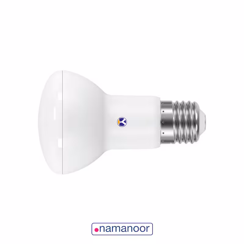 لامپ ال ای دی 9 وات مدل R63 نمانور با پایه E27