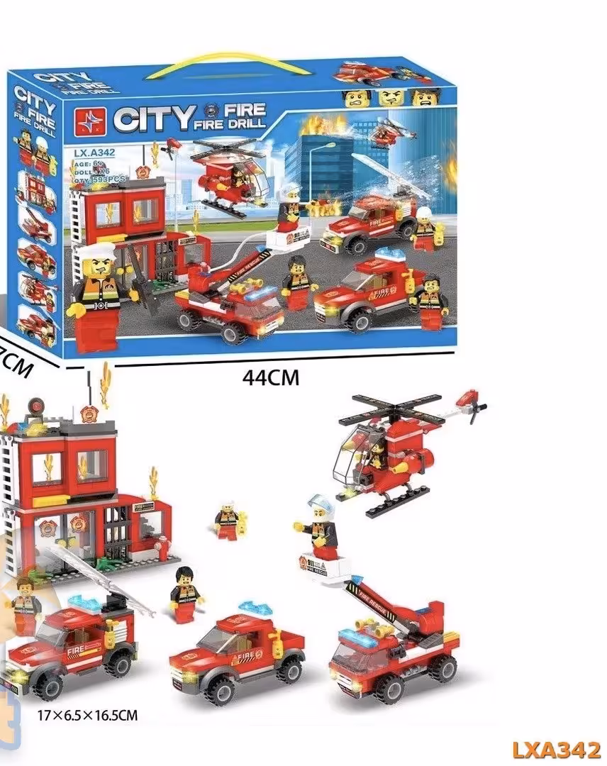 لگو شهر آتش نشانی