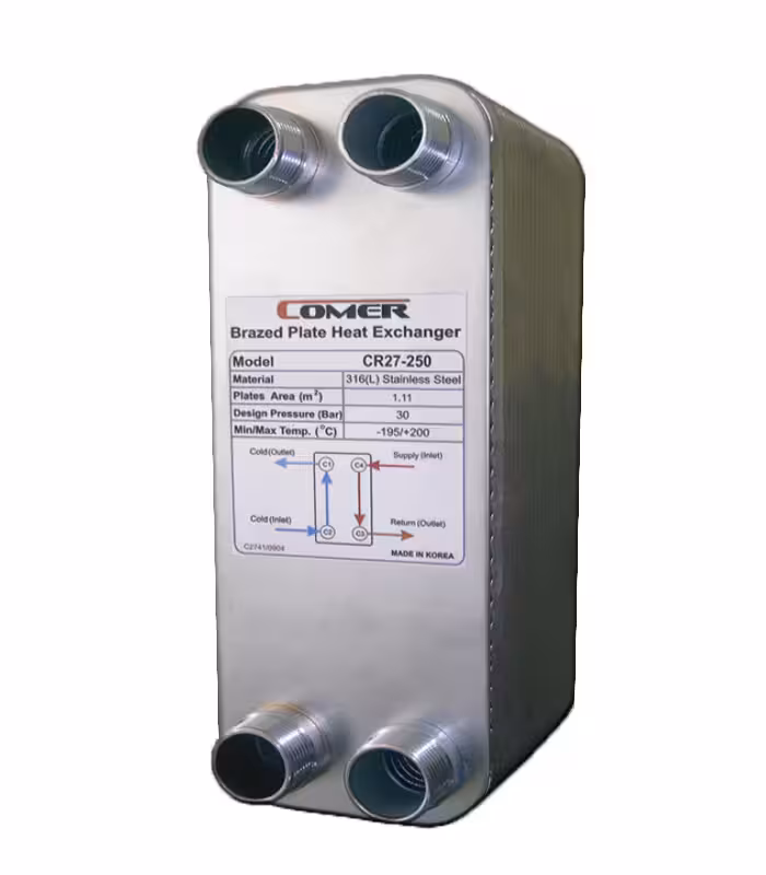 مبدل حرارتی صفحه ای کومر CR14-45
