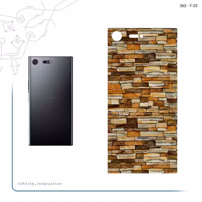 برچسب پوششی ماهوت مدل brickwall مناسب برای گوشی موبایل سونی Xperia XZ Premium