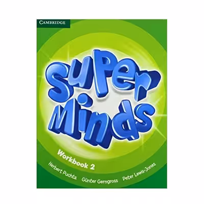 کتاب Super Minds And Super Grammar 2 اثر جمعی از نویسندگان انتشارات الوندپویان دو جلدی
