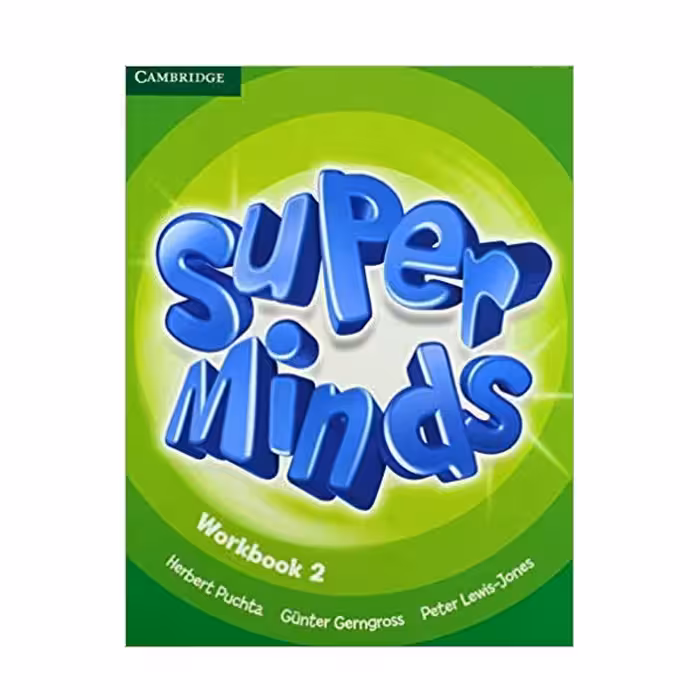 کتاب Super Minds And Super Grammar 2 اثر جمعی از نویسندگان انتشارات الوندپویان دو جلدی