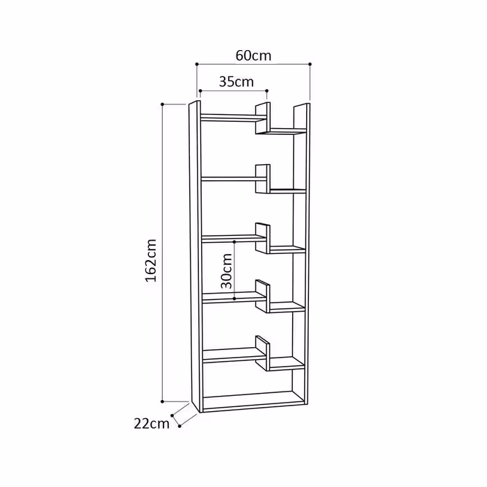 کتابخانه اعیان مدل FH102
