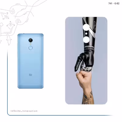 برچسب پوششی ماهوت مدل Robotics مناسب برای گوشی موبایل شیائومی REDMI 5
