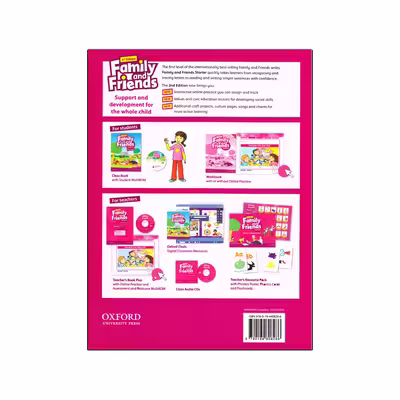 کتاب Family And Friends Starter 2nd Edition اثر Naomi Simmons انتشارات الوندپویان 