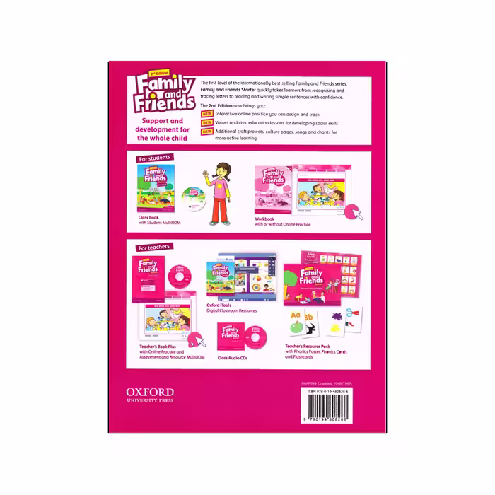 کتاب Family And Friends Starter 2nd Edition اثر Naomi Simmons انتشارات الوندپویان 