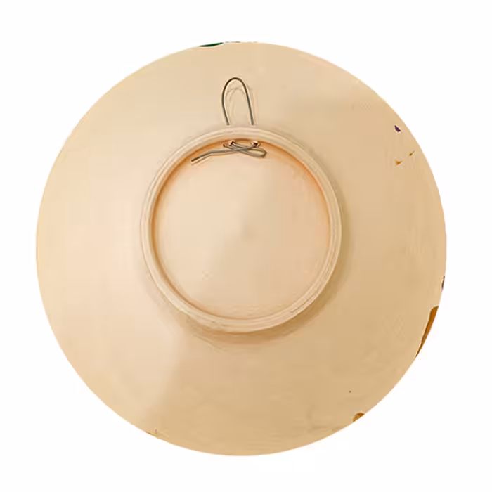 بشقاب دیوارکوب سفالی مدل مادر کد 01 مجموعه 3 عددی