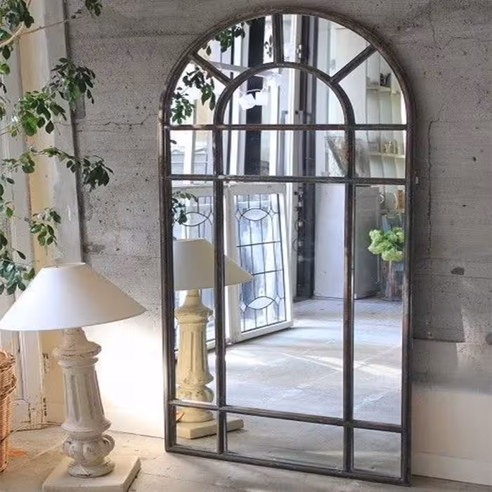 آینه مدل قدی چوبی طرح صوفی کد w-180