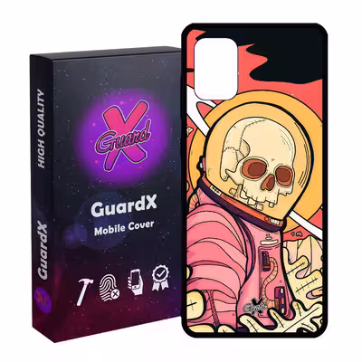 کاور گارد ایکس طرح اسکلت مدل Glass10503 مناسب برای گوشی موبایل سامسونگ Galaxy A31