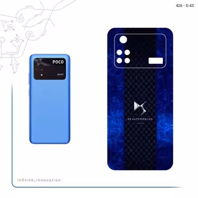 برچسب پوششی ماهوت مدل DS Automobiles مناسب برای گوشی موبایل شیائومی Poco M4 Pro 4G