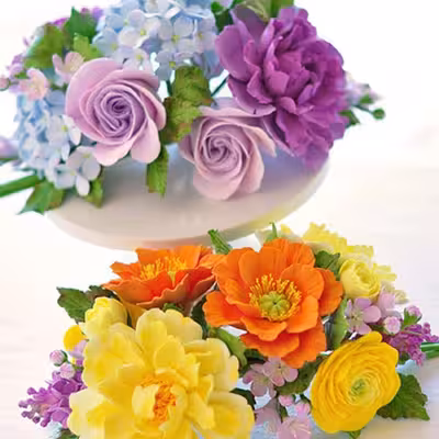 سیلیکون قالب گیری به گز مدل برگ گل کوکب مجموعه 4 عددی