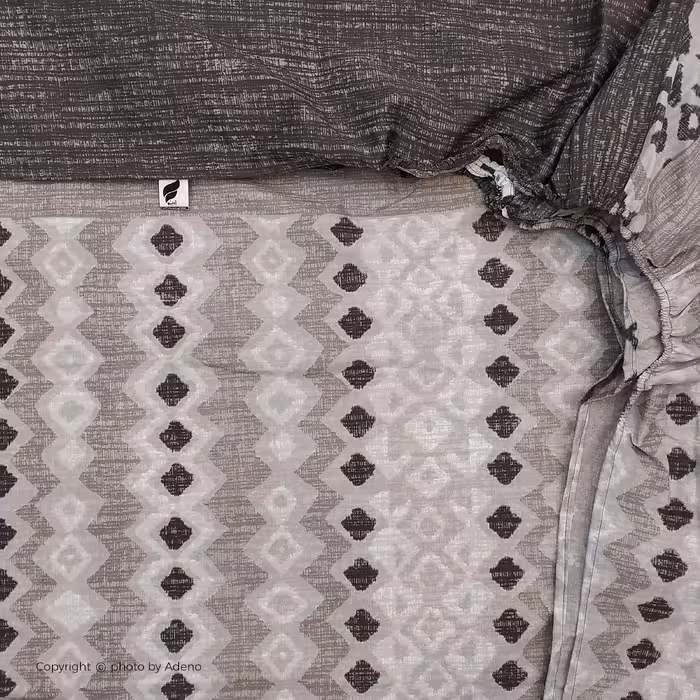 ملحفه آدنو مدل خاتون کد IR75 دونفره سایز 180x200 سانتی متر