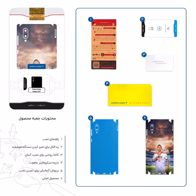 برچسب پوششی ماهوت مدل Reza Ghoochannejhad-FullSkin مناسب برای گوشی موبایل سامسونگ Galaxy A02