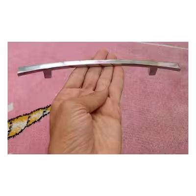 دستگیره کابینت و کمد مدل شیپوری کد  ZS160 بسته 3 عددی