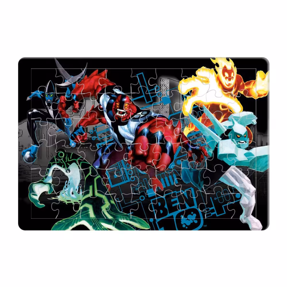 پازل 54 تکه طرح Ben10 مدل P295