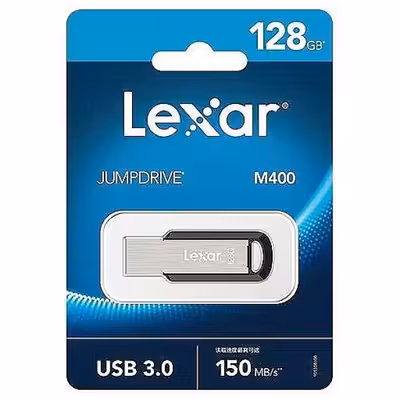فلش مموری لکسار مدل M400 USB3.0 ظرفیت 128گیگابایت