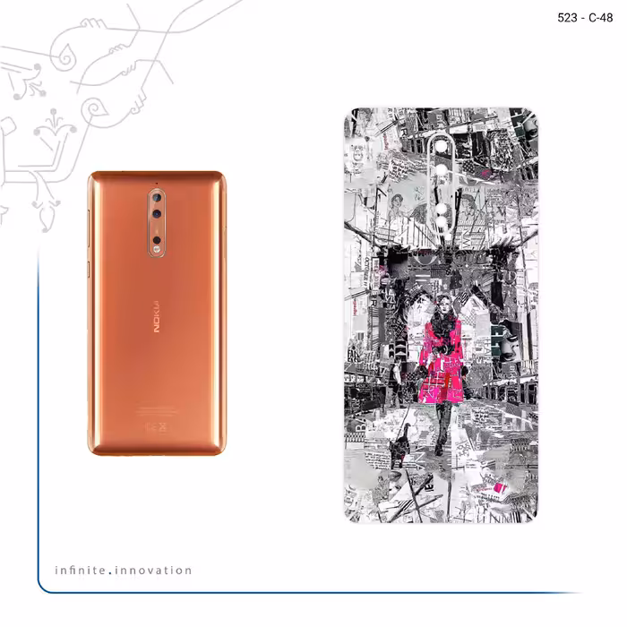 برچسب پوششی ماهوت مدل Collage of Catwalk Bridge مناسب برای گوشی موبایل نوکیا 8