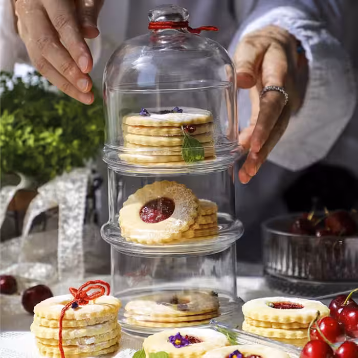 شکلات خوری Villa Patisserie و ظرف عسل Basic پاشاباغچه مجموعه 2 عددی