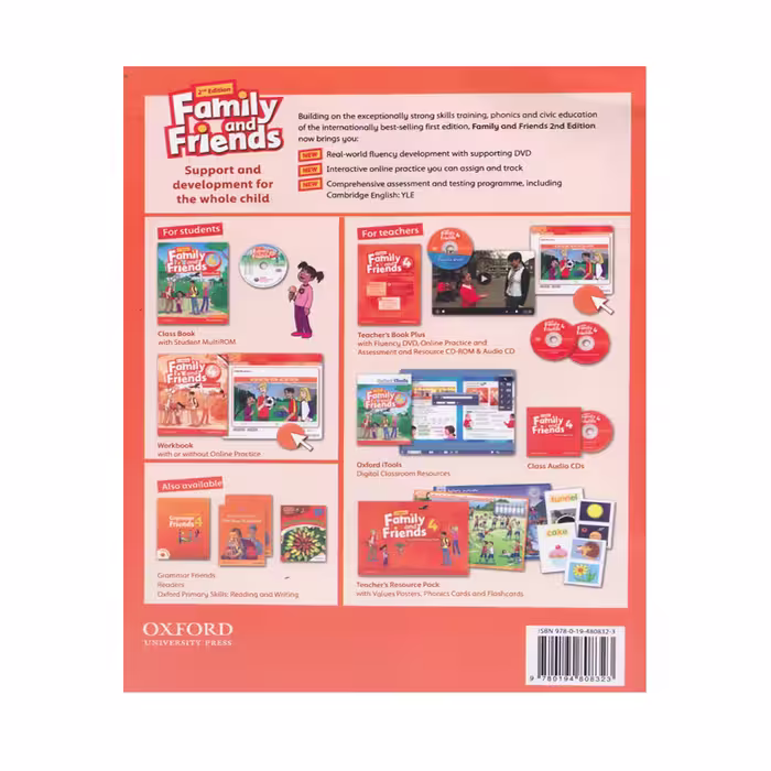 کتاب Family And Friends 4 2nd Edition British اثر Naomi Simmons انتشارات الوندپویان