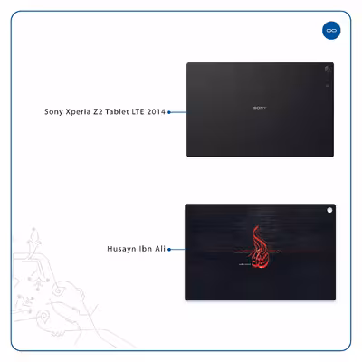 برچسب پوششی ماهوت مدل Husayn-Ibn-Ali مناسب برای تبلت سونی Xperia Z2 Tablet LTE 2014