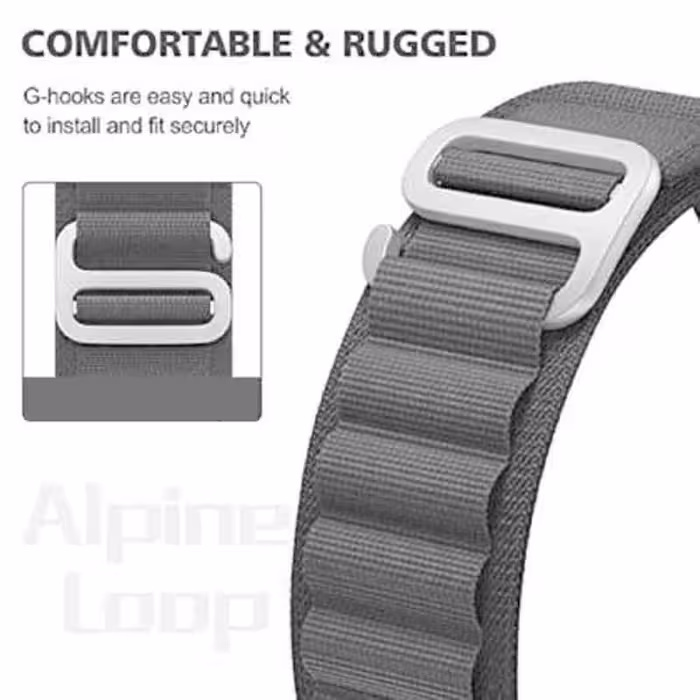 بند گووف مدل LOOP ALPINE مناسب برای ساعت هوشمند هایلو RT2 