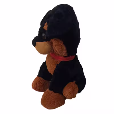 عروسک طرح سگ روتوایلر مدل PEEK-A-BOO کد SZT5/422 ارتفاع 35 سانتی‌متر