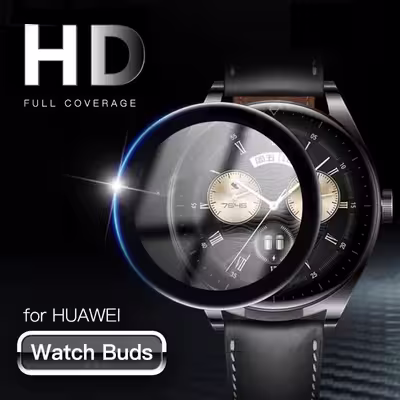 محافظ صفحه نمایش لاین مدل RT007 مناسب برای ساعت هوشمند هوآوی Watch Buds بسته سه عددی