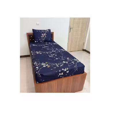سرویس ملحفه  مدل شکوفه تک نفره دو تکه