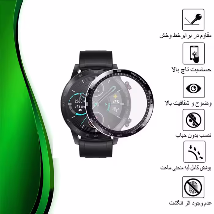 محافظ صفحه نمایش نانو تراستکتور مدل PMTA مناسب برای ساعت هوشمند هوآوی GT3 46mm