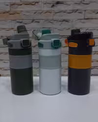 فلاسک سرد و گرم نی دار مدل FASHION با حجم 600ML برند AMSZM چین در 3 رنگ مختلف _ شناسه کالا : 1823