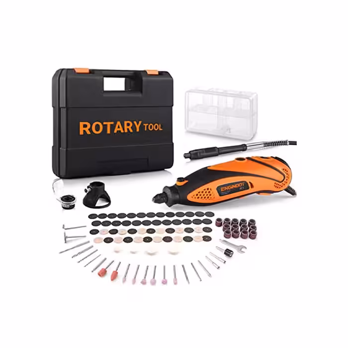 کیت ابزار چرخشی ENGINDOT با شفت فلکس بدون کلید رنگ نارنجی