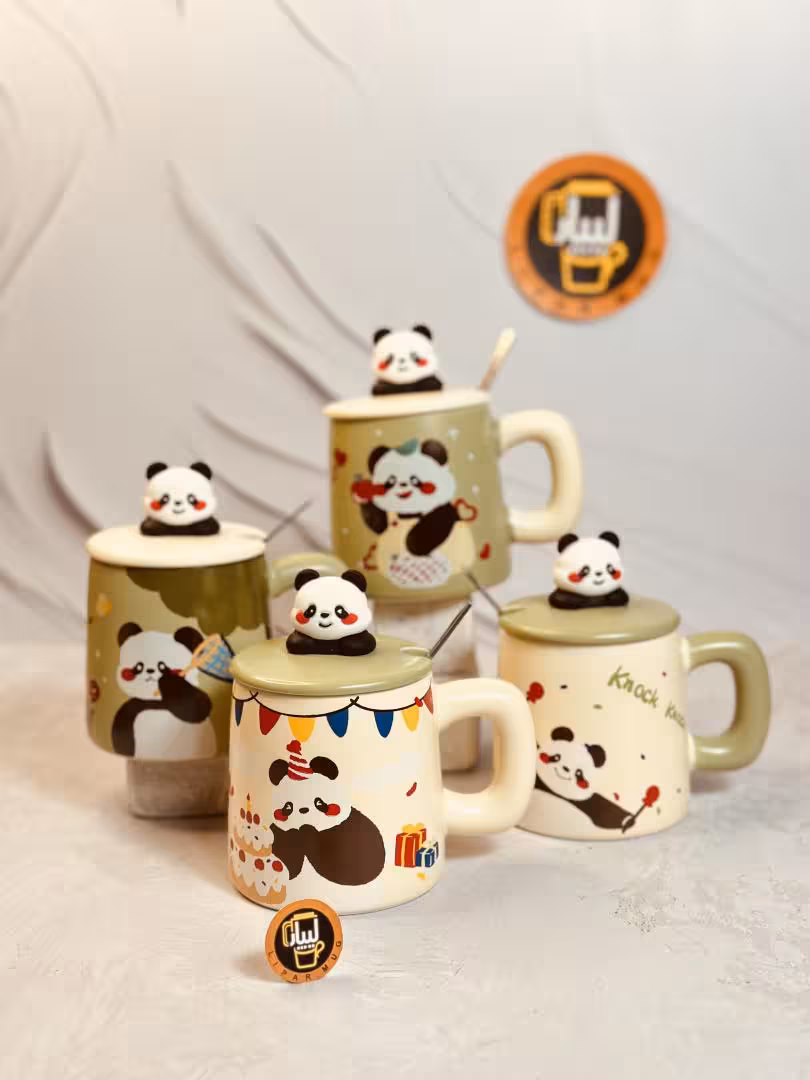 ماگ پاندا درب عروسکی کد 1873