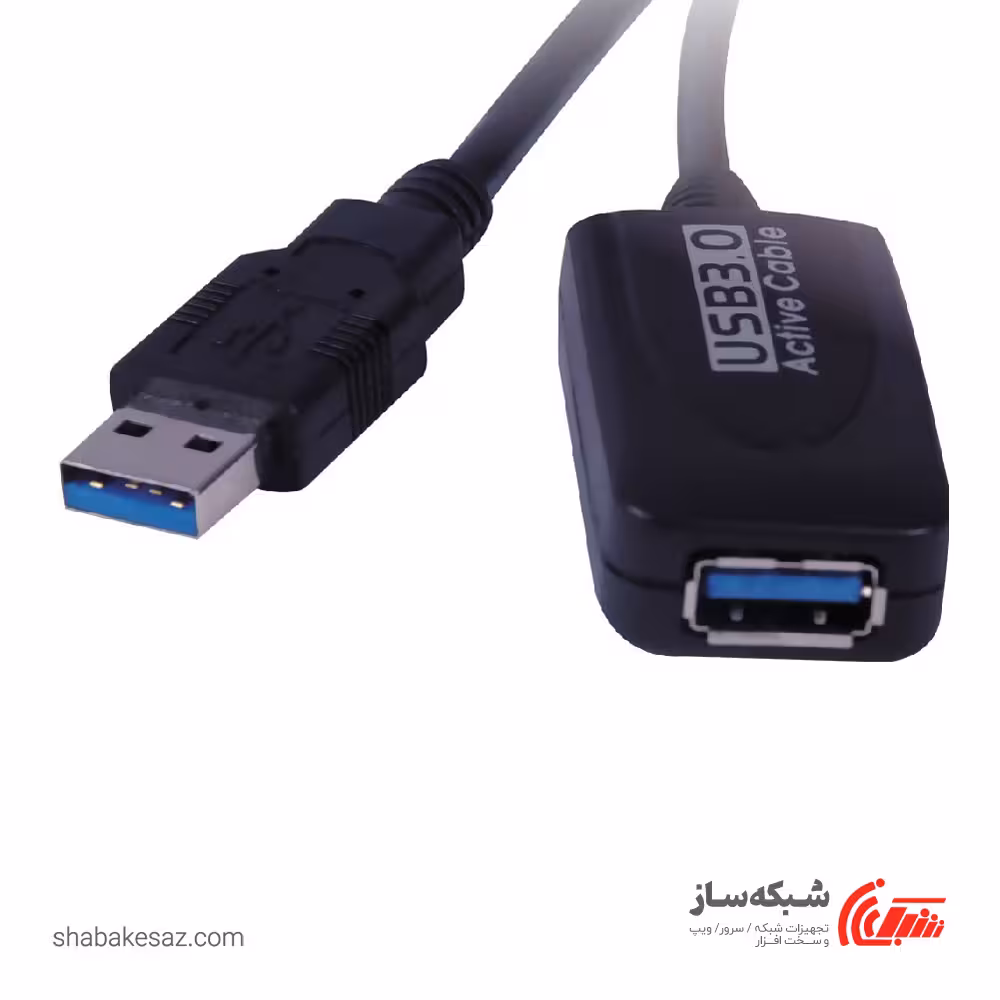 قیمت و خرید کابل افزایش USB 3.0 اکتیو فرانت Faranet FN-U3CF50 - شبکه ساز