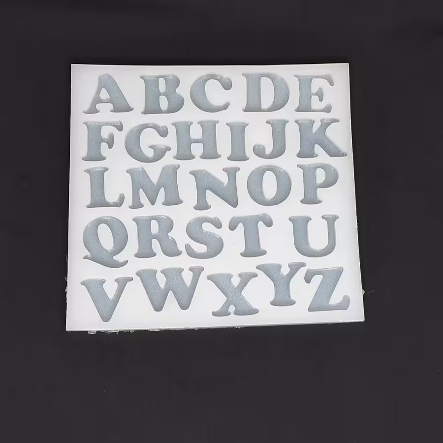 قالب سیلیکونی شیراز رزین حرف انگلیسی کد 391