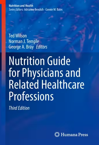 خرید و دانلود نسخه کامل کتاب Nutrition Guide for Physicians and Related Healthcare Professions