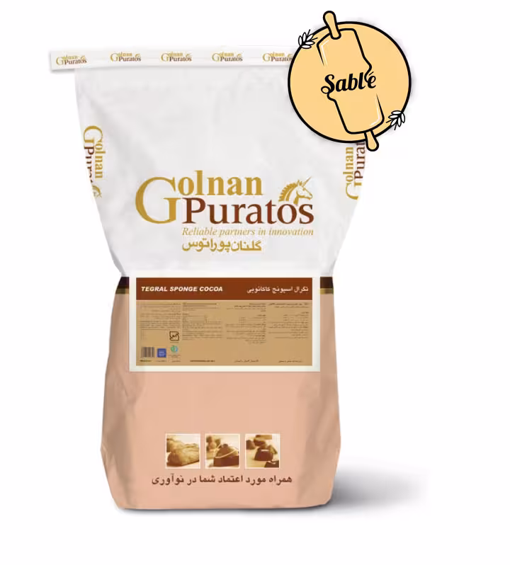 تگرال اسپونچ شکلاتی گلنان پوراتوس 1 کیلویی