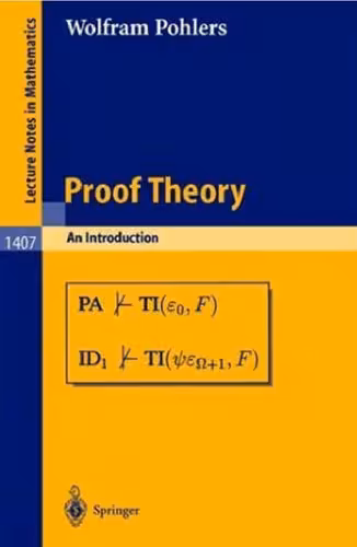 خرید و دانلود نسخه کامل کتاب Proof Theory: An Introduction