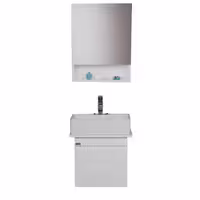 ست آینه و کابینت روشویی برتا مدل D-5002