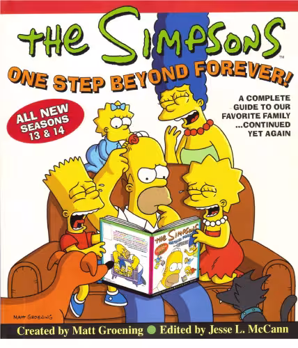 خرید و دانلود نسخه کامل کتاب The Simpsons One Step Beyond Forever: A Complete Guide to Our Favorite FamilyContinued Yet Again