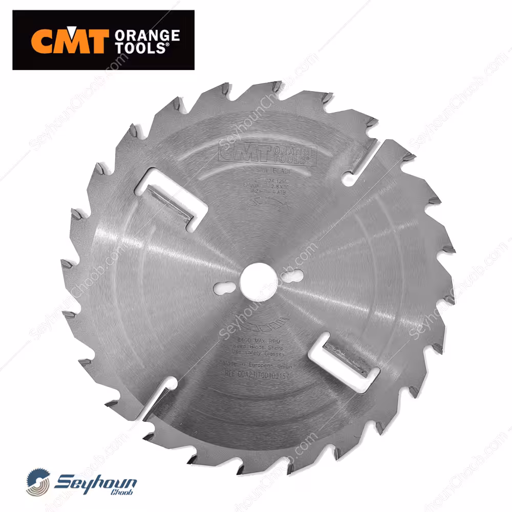 تیغ اره الماسه چوب بر قطر 30 سانتی‌متر 4 24 دندانه (شکاری) CMT مدل 277.024.12m