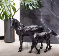 کنارسالنی اسب  لاکچری در دو سایز کدکالا 653