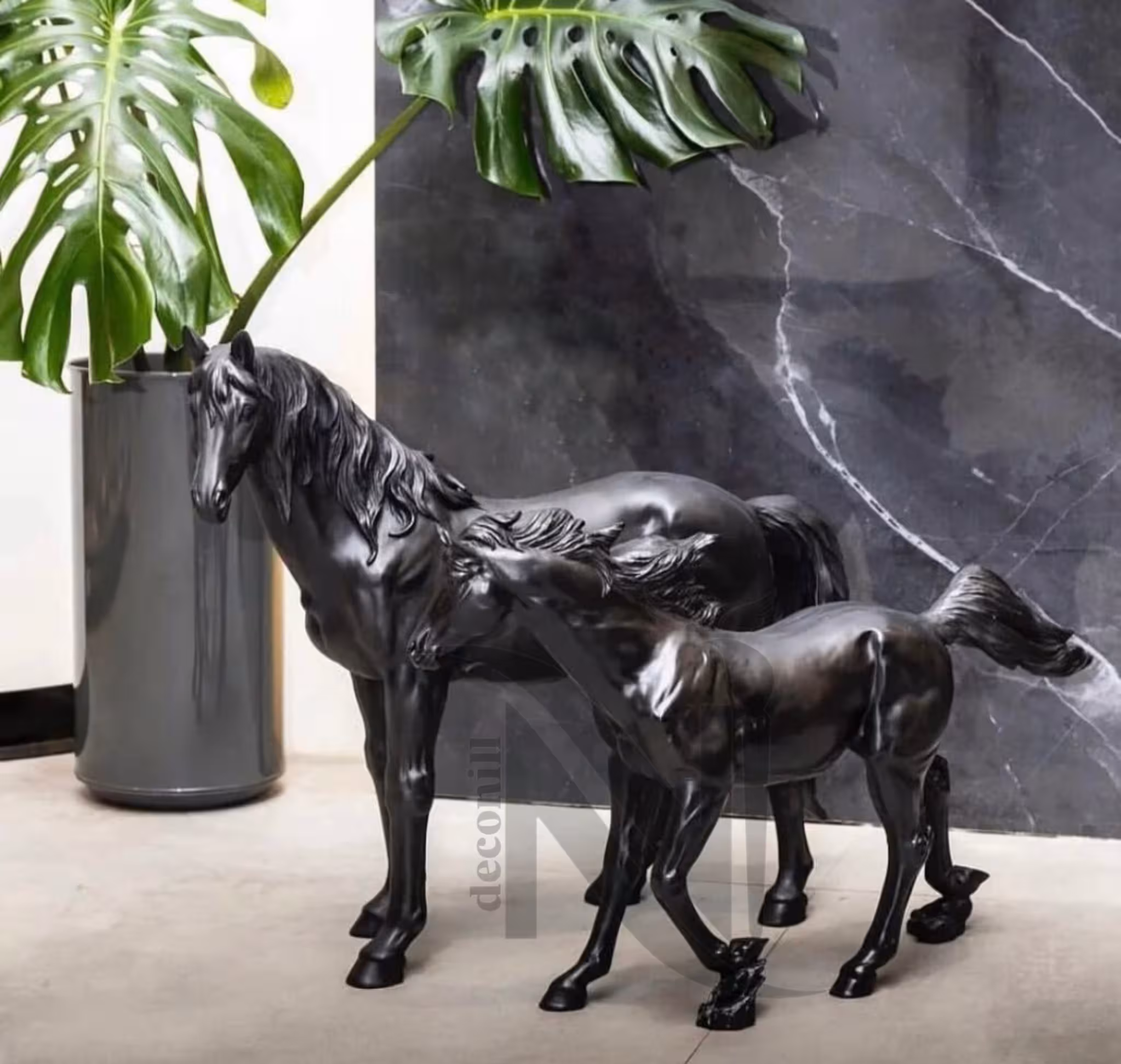 کنارسالنی اسب  لاکچری در دو سایز کدکالا 653